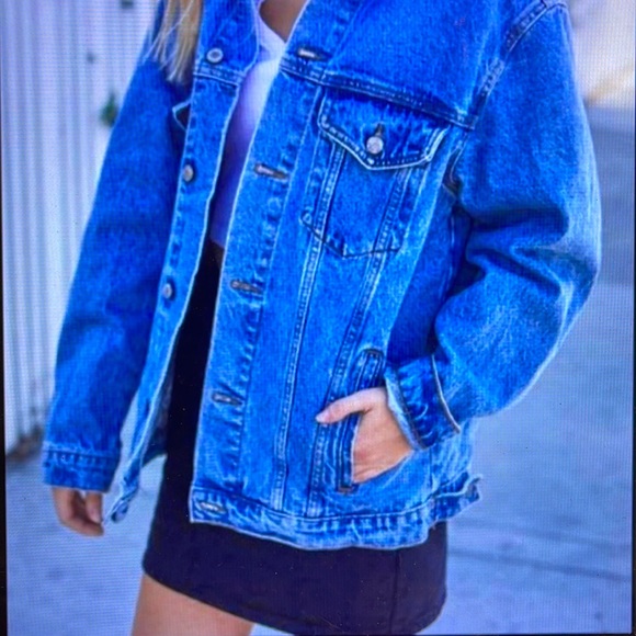 Brandy Melville Jackets & Coats Brandy Melville Jgalt Oversize